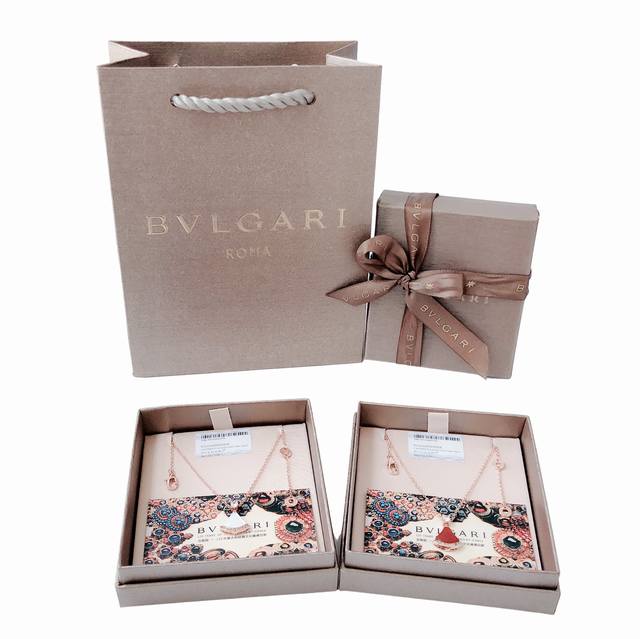 Bulgari diamond dress necklace, limited edition for Qixi Festival, the same one