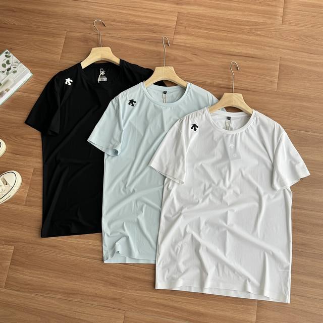Dijia Men's Sports Leisure Quick-Drying Round Neck Short-Sleeved T-Shirt! New Su