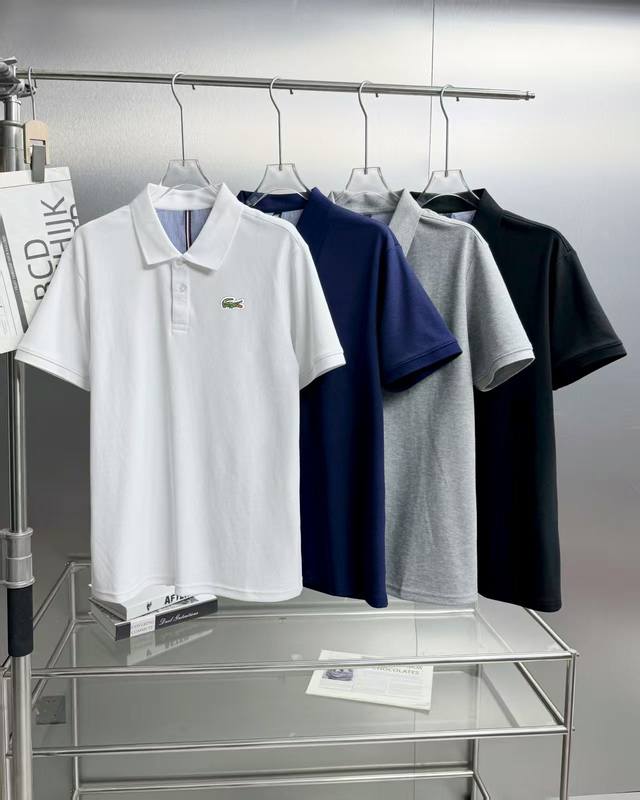 Lacoste 3D Embroidered Polo Shirt | 64s Cotton Piqu