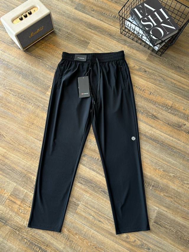 New high-quality, cool-feeling Lulu men's summer quick-drying, lightweight, stre