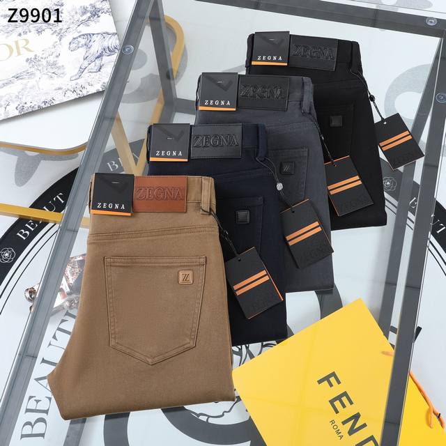 Autumn/Winter Five-Pocket Casual Style: Z9901-4 Grey Size: 29-42