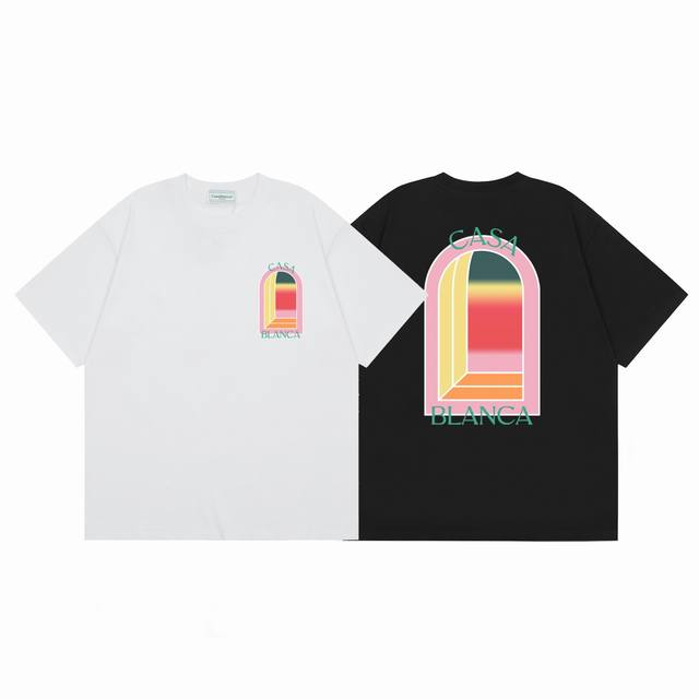 Model No. C83Casablanca High-quality cotton double sand casual short-sleeved T-s