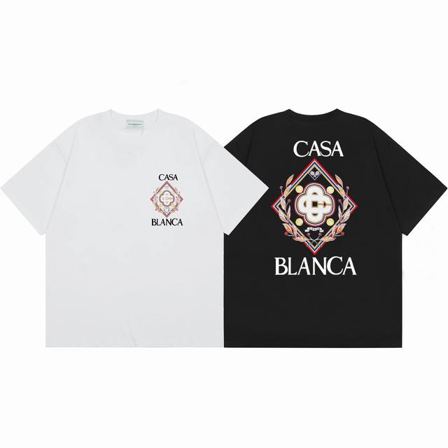 Model No. C58Casablanca High-quality cotton double sand casual short-sleeved T-s