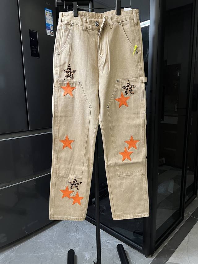 Chrome Hearts 25Ss Ch Workwear Logging Khaki Five-pointed Star Limited Edition C