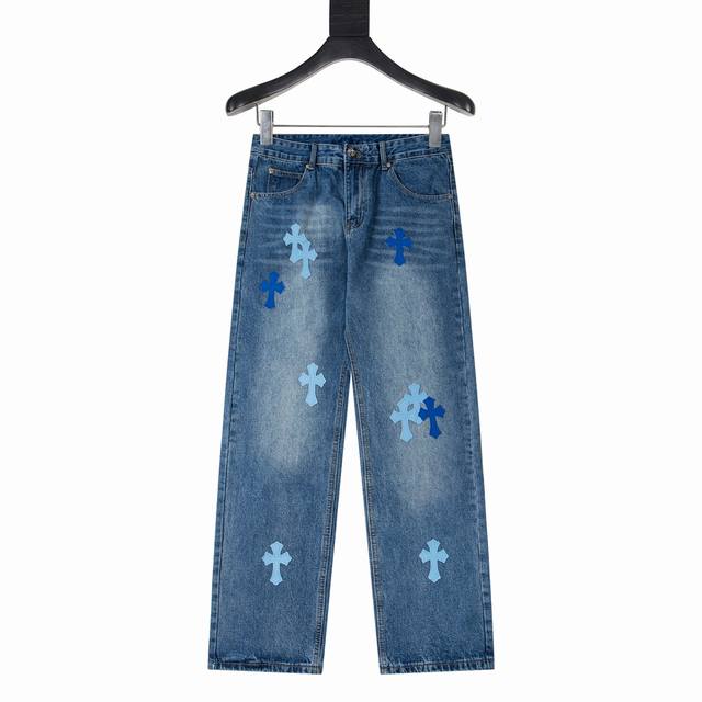 style number Y845Ch, classic leather-label cross denim trousers are then subject