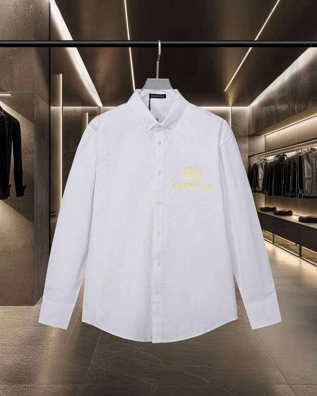Balenciaga Paris hit arrives! Artistic flair! Long-sleeved, loose-fitting shirt
