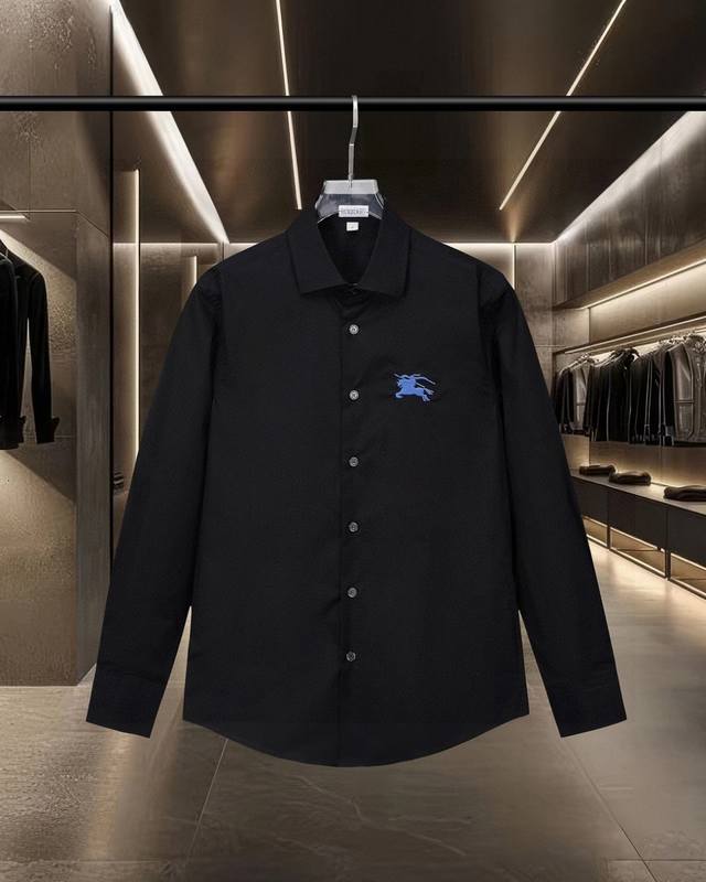 Burberry's hot-selling collection is here! Classic long-sleeved shirts with hors