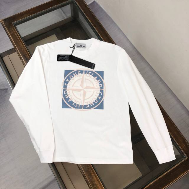 Stone Island's new autumn and winter long-sleeved T-shirt and sweatshirt are mad