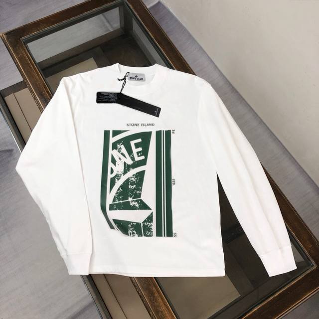 Stone Island's new autumn and winter long-sleeved T-shirt and sweatshirt are mad