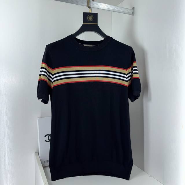 Bbr Burberry, an updated take on the classic knitted Polo shirt, inspired by the