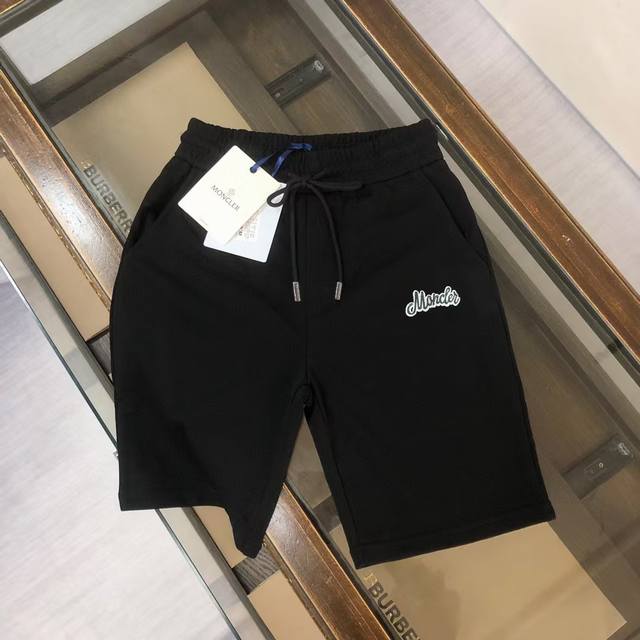 Mon*Cler 2025 new casual shorts ~ Made from custom-made sweatshirt terry cotton