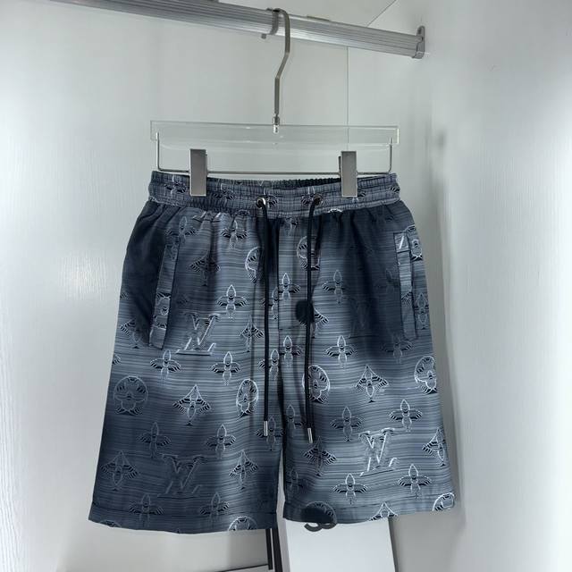 Lv Louis, the latest summer beach shorts with inner mesh and custom branded rope
