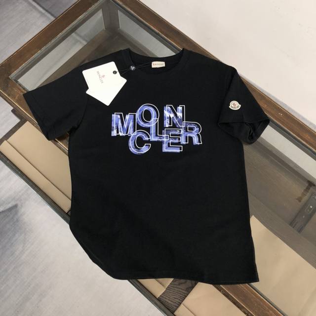Moncler. This new summer fashion casual short-sleeved T-shirt from Moncler is ma