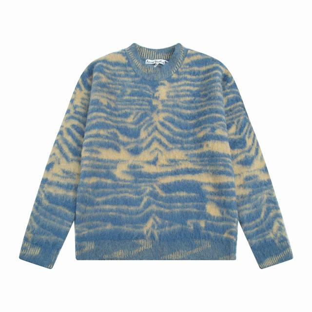 A8141 Acne Studios new arrival, wavy seahorse hair, loose and thickened round ne