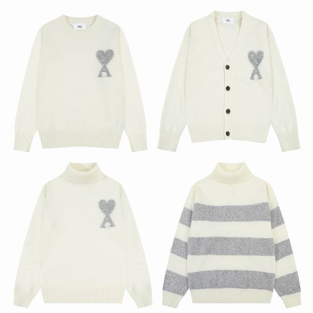 A8150 Christmas Capsule Collection Ami Paris Fall/Winter New Arrival: Turtleneck