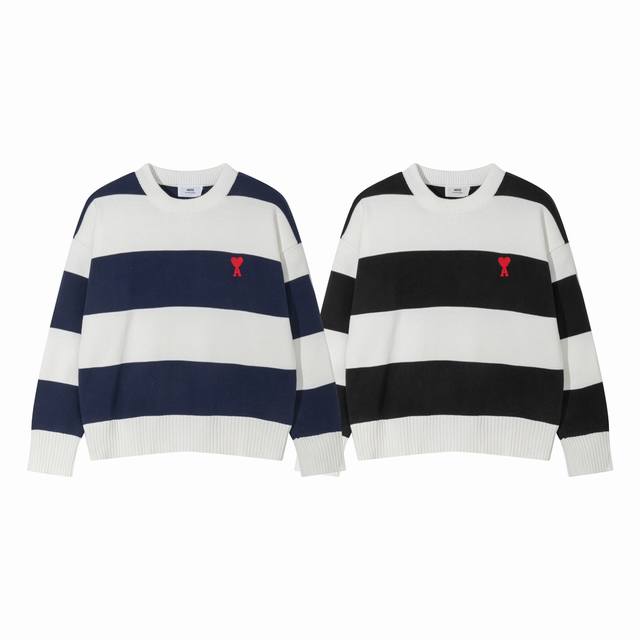 A069 Ami Paris' new product is carefully woven from a cotton and wool blend. It