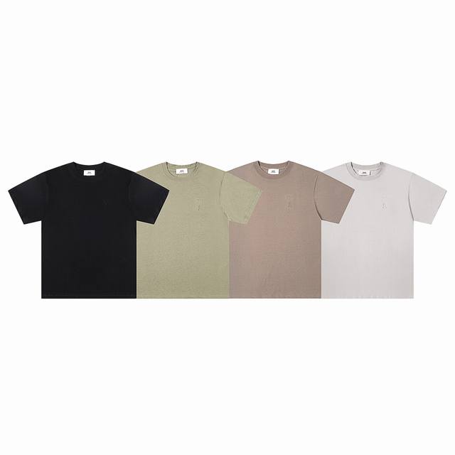 1220 Ami Paris 24 Spring/Summer new arrival, heart-shaped three-dimensional embo