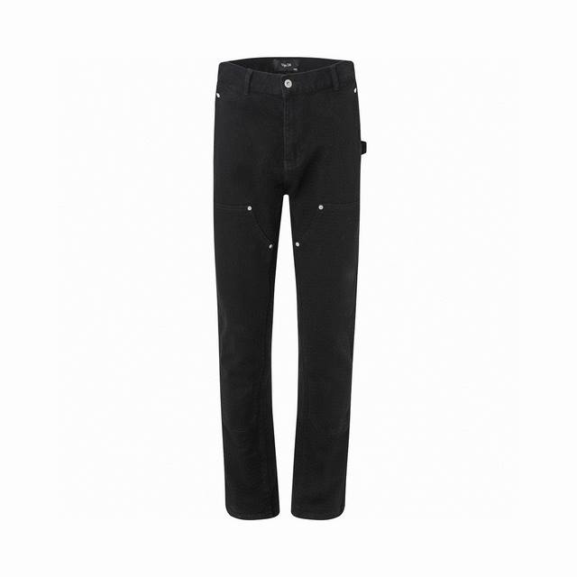 Style No. 5017 Vujade Zip slightly elastic flared jeans overalls washed zipper c