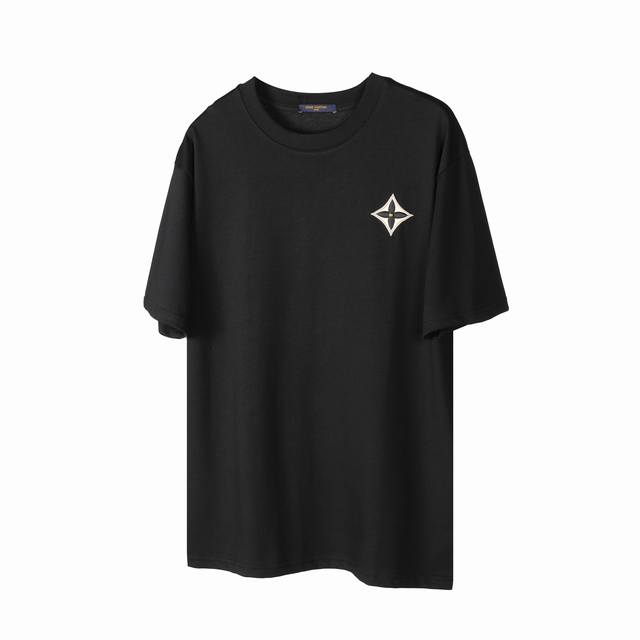 Special Price: Louis Vuitton 24Ss 3D Embroidered Monogram Four-Leaf Clover T-shi