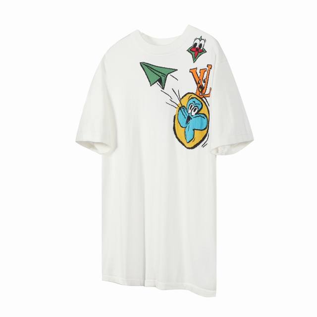 Special Price: Mllv22Fw. Louis Vuitton Cartoon Monochrome Paper Airplane Jacquar