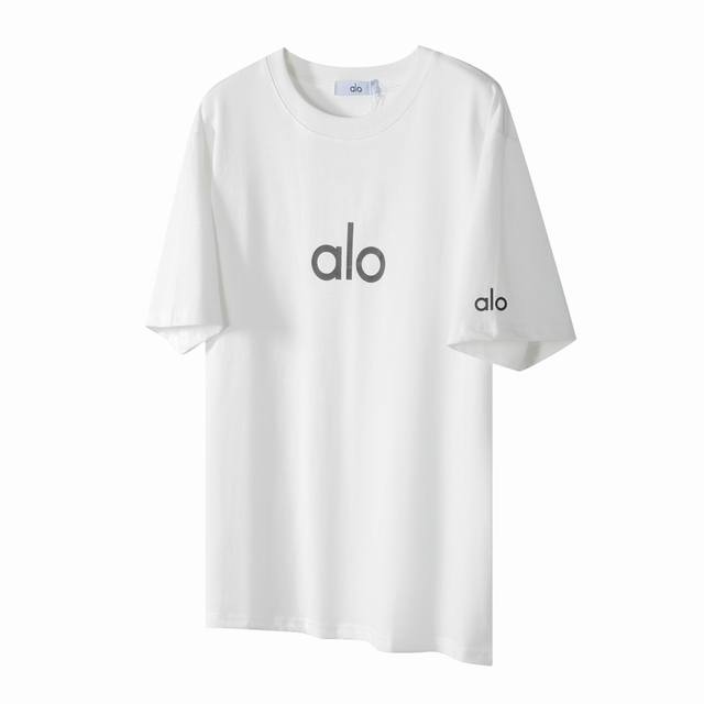 Special Price Alo 2025Ss Letter Printed Logo Simple Short-Sleeved T-shirt Purcha