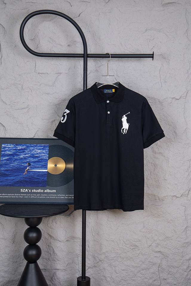 Style: M166 Polo Ralph Lauren Big Pony Polo Shirt Short Sleeves with Malaysian E