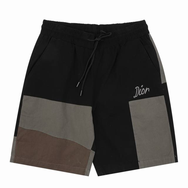 Dior Dior patchwork letter embroidered shorts Size: Xs-L