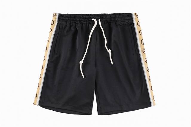 Gucci Gucci side double G reflective tape shorts Size: Xs-L