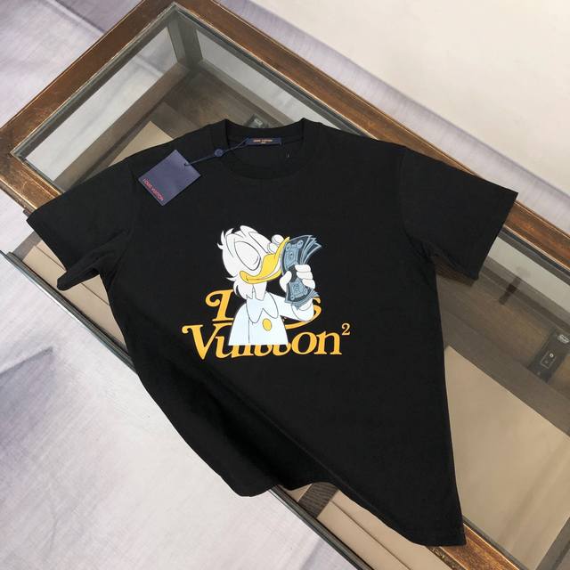 Louis Vuitton Lv Louis Vuitton's latest couple's short-sleeved T-shirt ~ Premium