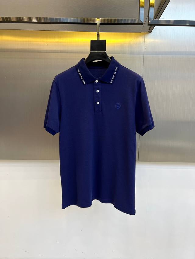 New Lv and S products are now available. Men's lapel, half-zip, short-sleeved po