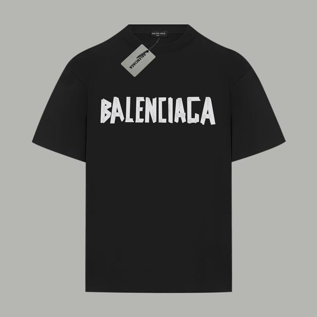 Balenciaga official website same limited edition new color tape letter logo prin