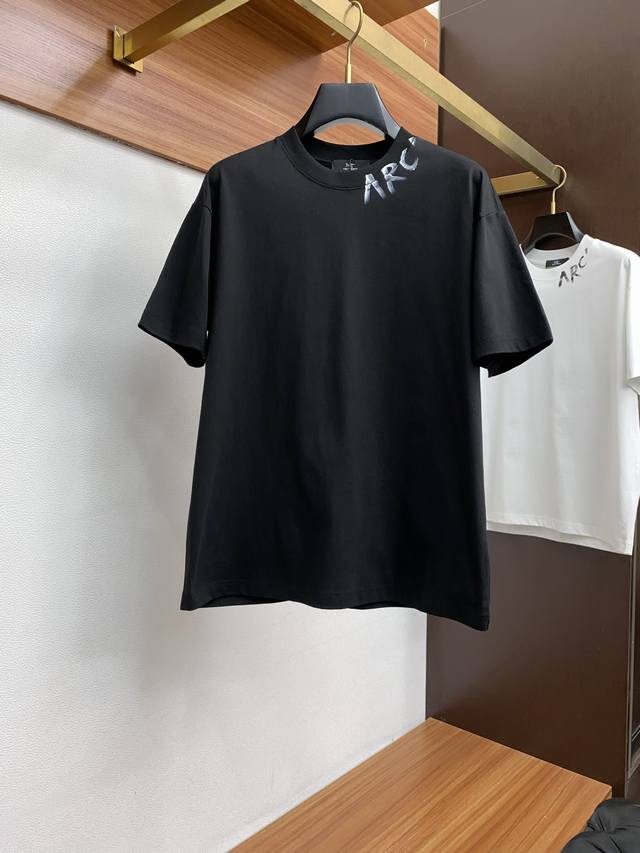 Arc'teryx 25Ss Spring/Summer new pure cotton round neck short-sleeved men's basi