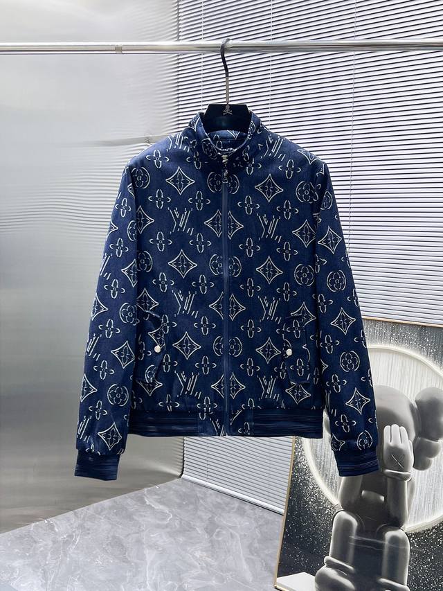 Louis Vuitton Lv 2025 new stand-up collar jacket, a high-end version! Custom-mad