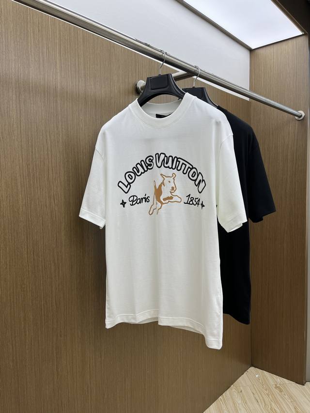 New Lv High-end Custom 2025 Spring/Summer New Release Counter Latest Short-sleev