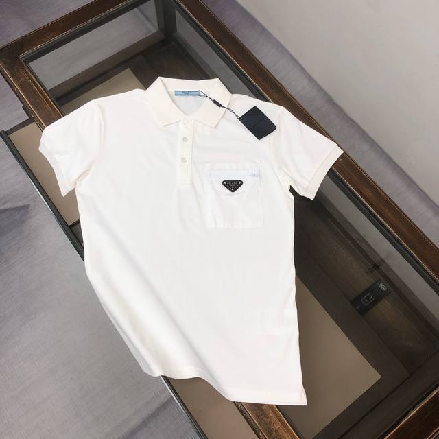 Cpra*Da Prada's latest Spring/Summer 2025 Polo shirt! This highly coveted busine