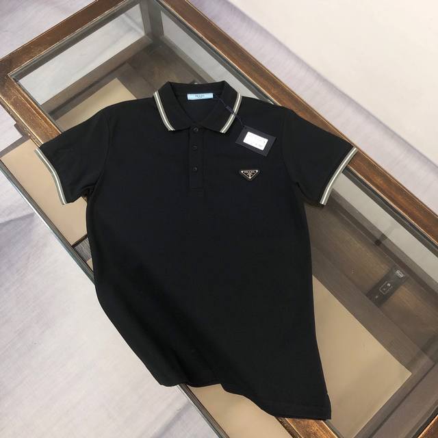 Prada's latest Spring/Summer 2025 Polo shirt. This highly coveted business casua