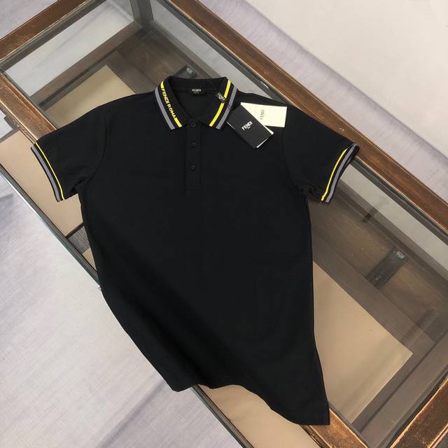 Cfendi's latest Spring/Summer 2025 Polo shirt. This highly coveted unisex busine