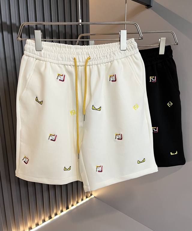 Fen*Di 2025 spring and summer new classic casual versatile drawstring casual sho