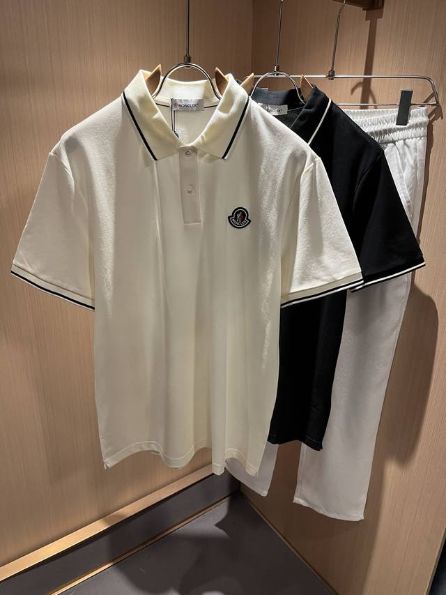 Mon Meng**kou 2025 Spring/Summer new men's short-sleeved polo shirt, sold by a t