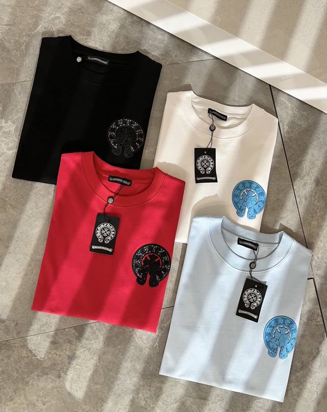 Chrome Hear*S's new 2025 Spring/Summer unisex Chrome Hear*S short-sleeved T-shir