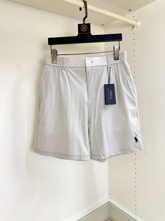 Polo Ralph Lauren 2025 new unisex casual shorts, distinguished by the fabrics on