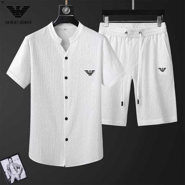 Armani's new summer shorts set! Cotton and linen fabrics! Exclusive official web
