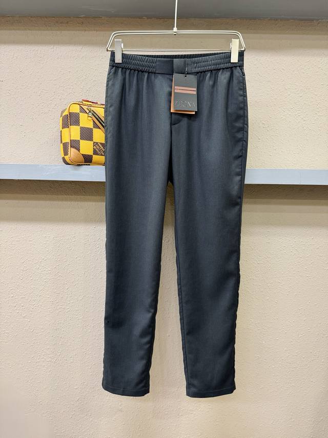 Loro Piana's Tencel linen casual pants, the same style as the 2025 Spring/Summer