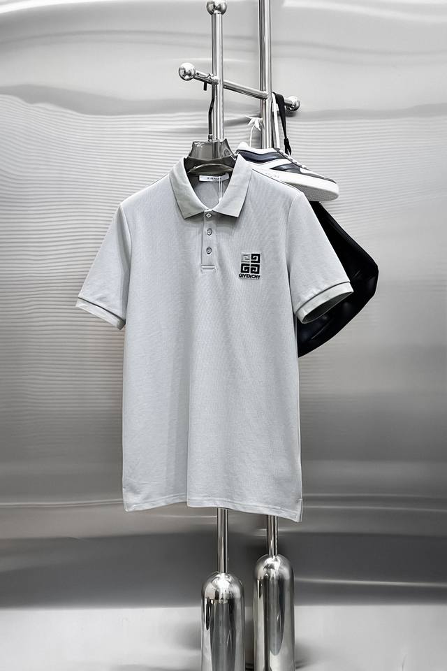 Givenchy 2025Ss summer new logo men's lapel polo shirt! A classic business style