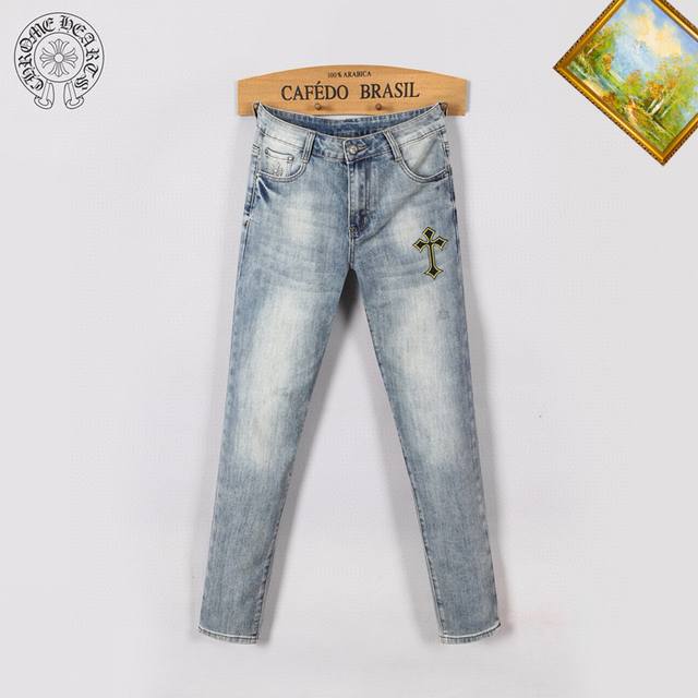 Chrome Hearts 2025Ss new jeans, customized full set of hardware, new brand desig