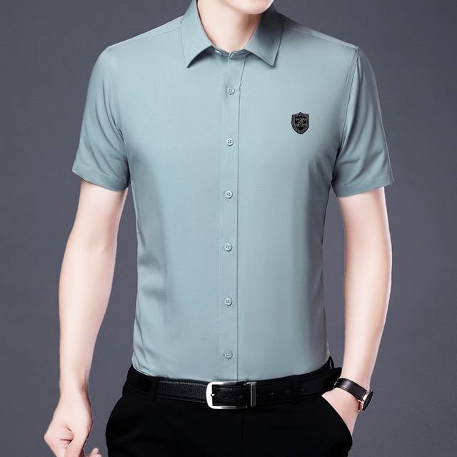 Chanel European 2025Ss new men's short-sleeved shirt, a high-end version! Custom