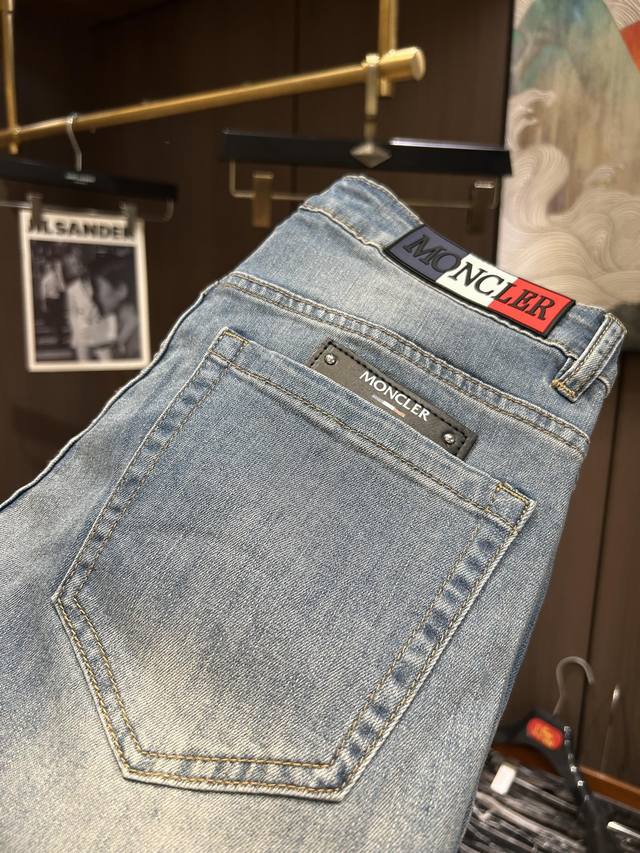 Mon25S Spring/Summer Men's Casual Jeans... Made of cotton denim, they're soft ye