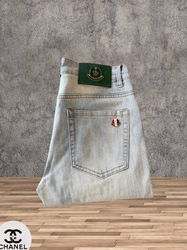 Moncler's new fall jeans are a hot seller at the counter. A perfect balance of s