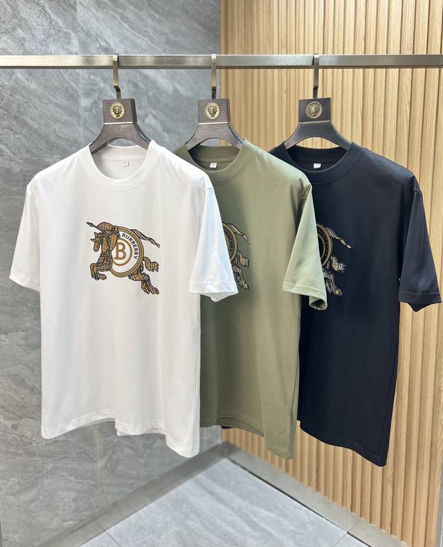 Burberry 2025 Spring/Summer new arrivals, complete with three labels, round neck