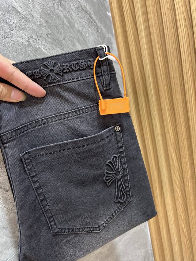 Ch Chrome Hearts 2025 Spring/Summer new arrivals, three-label jeans. Great produ